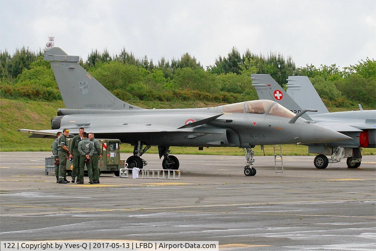 122, Dassault Rafale C C/N 122, Dassault Rafale C, Flight-line, Bordeaux-Mérignac Air Base 106 (LFBD-BOD) Open day 2017