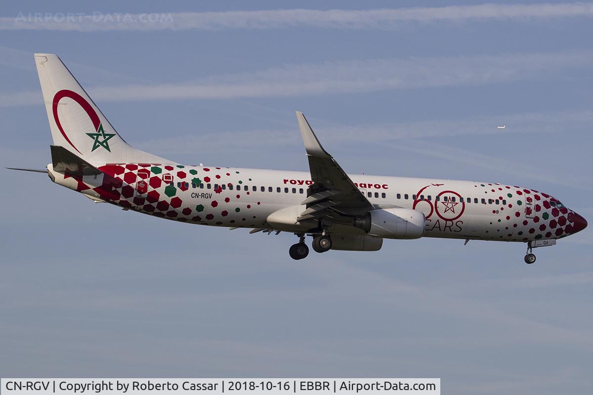 CN-RGV, 2007 Boeing 737-85P C/N 33982, Brussels