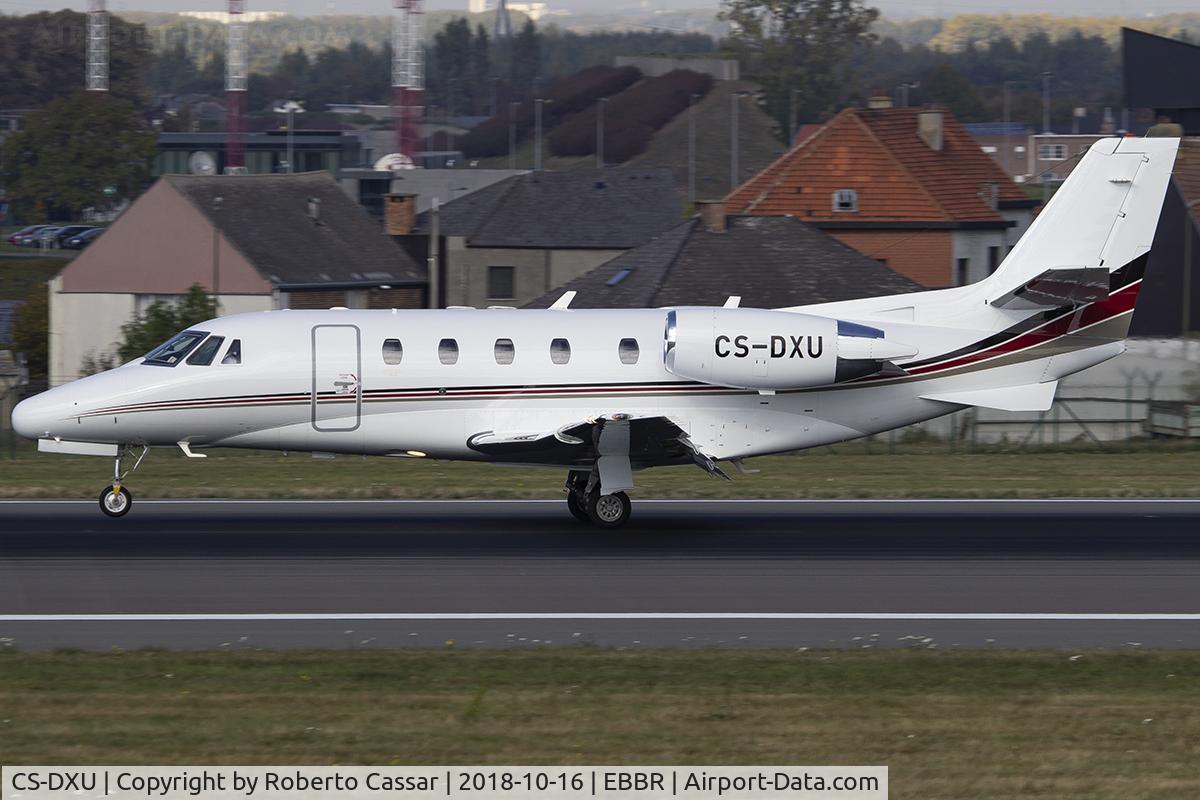 CS-DXU, 2008 Cessna 560 Citation Excel C/N 560-5775, Brussels