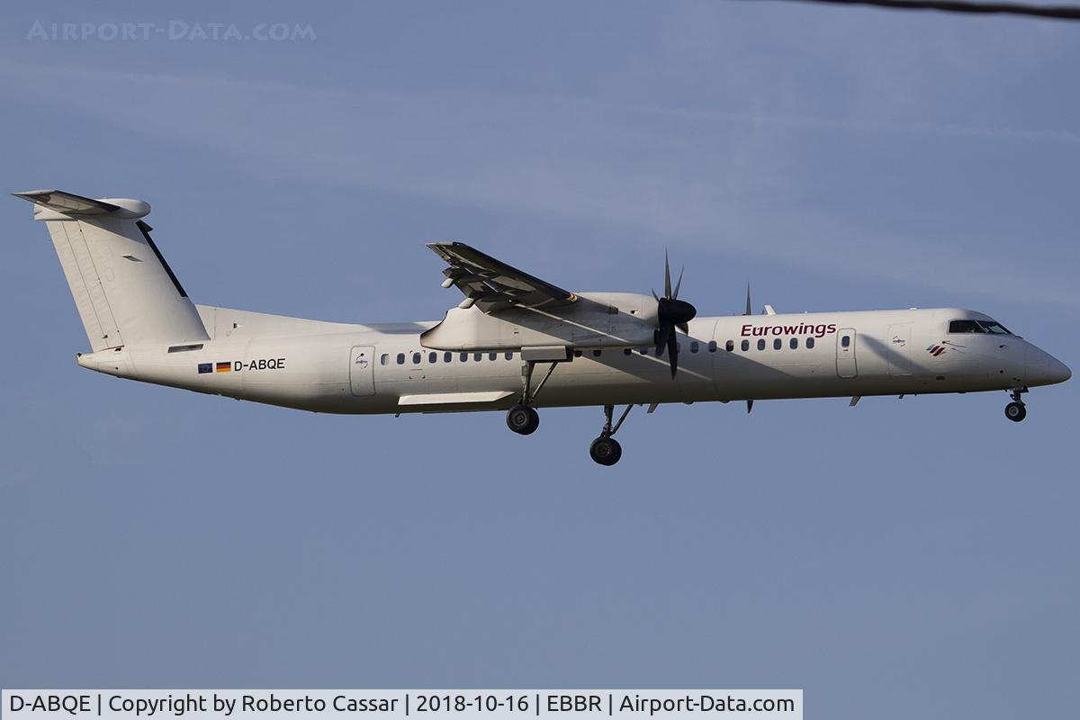 D-ABQE, 2009 De Havilland Canada DHC-8-402Q Dash 8 C/N 4239, Brussels