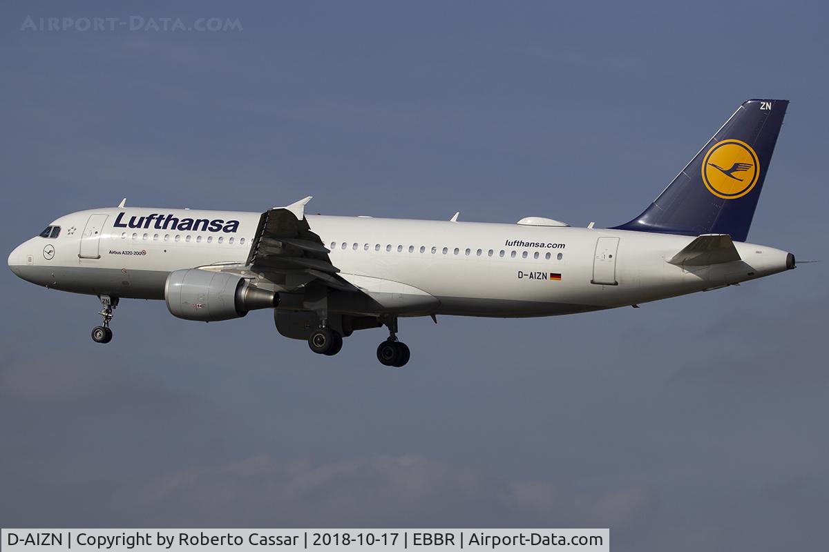 D-AIZN, 2012 Airbus A320-214 C/N 5425, Brussels