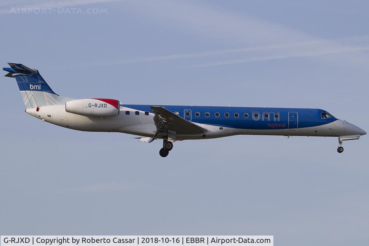 G-RJXD, 2000 Embraer EMB-145EP (ERJ-145EP) C/N 145207, Brussels