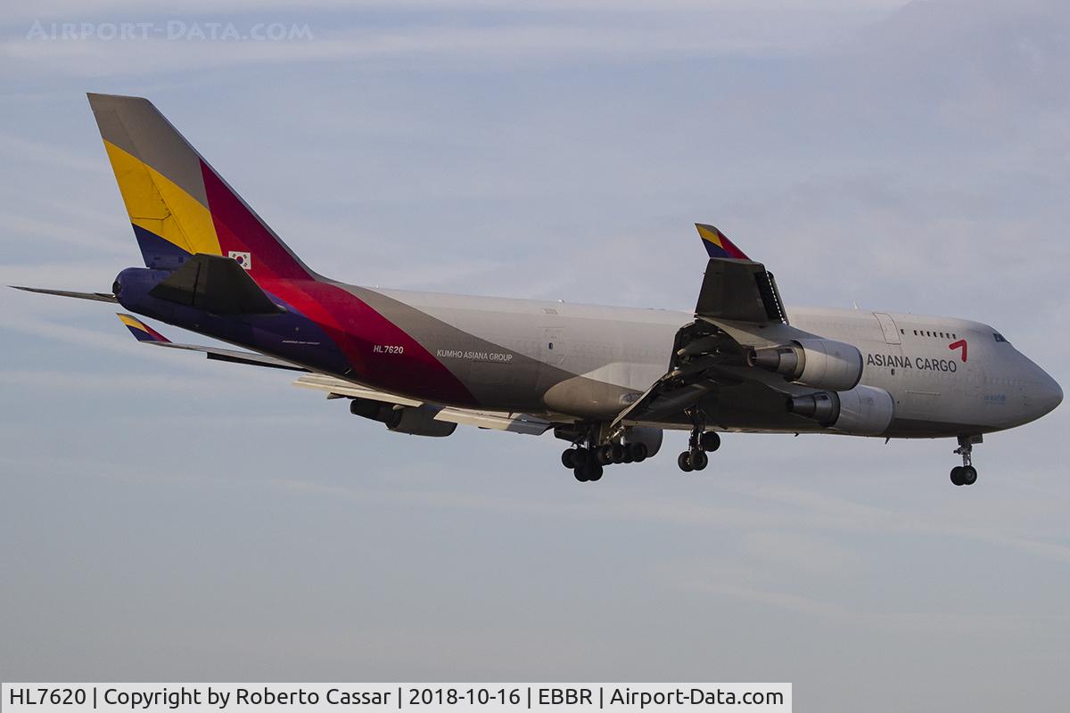 HL7620, 1999 Boeing 747-419BDS(F) C/N 29375, Brussels