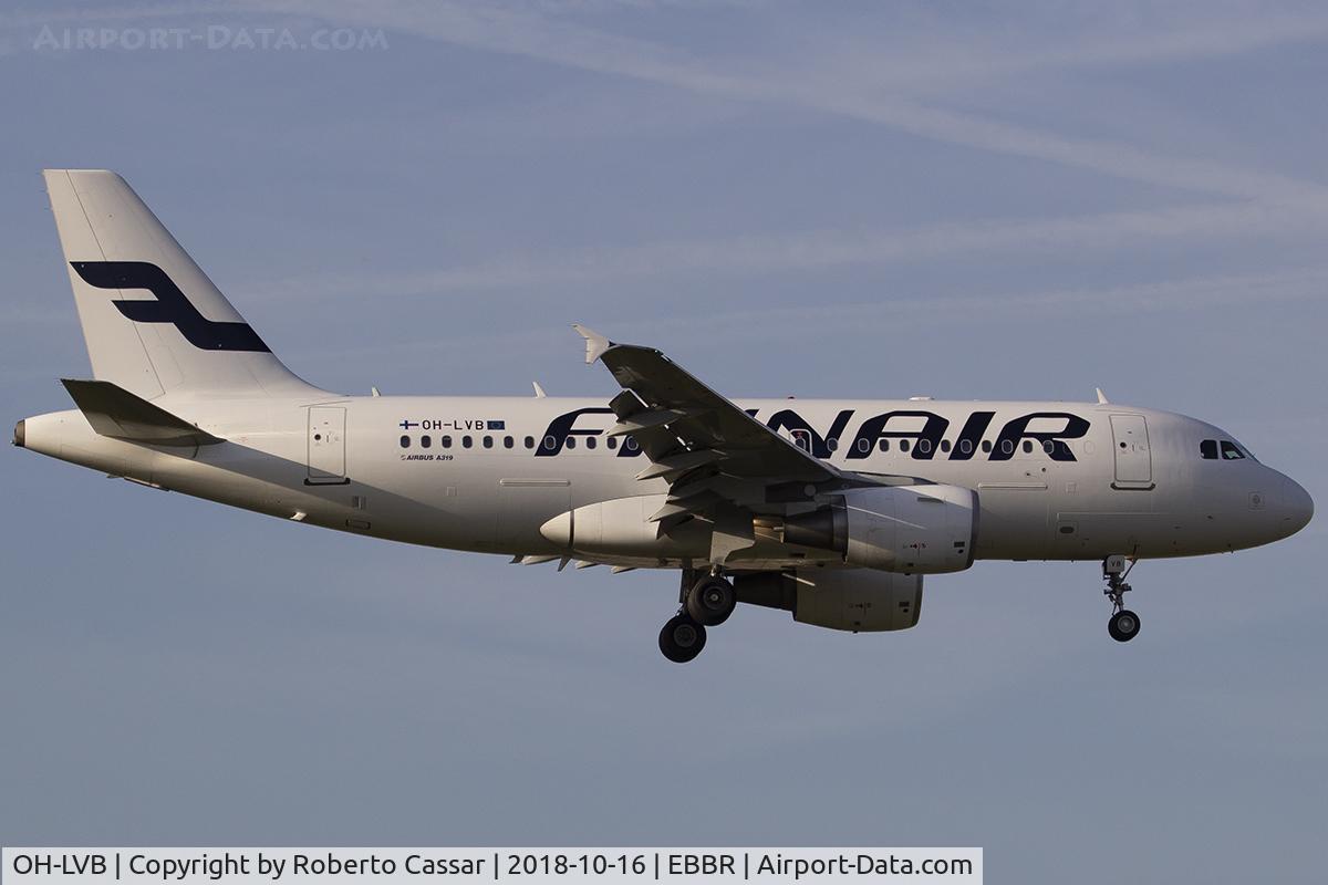 OH-LVB, 1999 Airbus A319-112 C/N 1107, Brussels