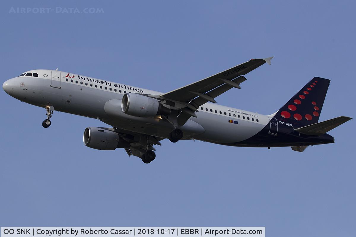 OO-SNK, 2008 Airbus A320-214 C/N 3373, Brussels