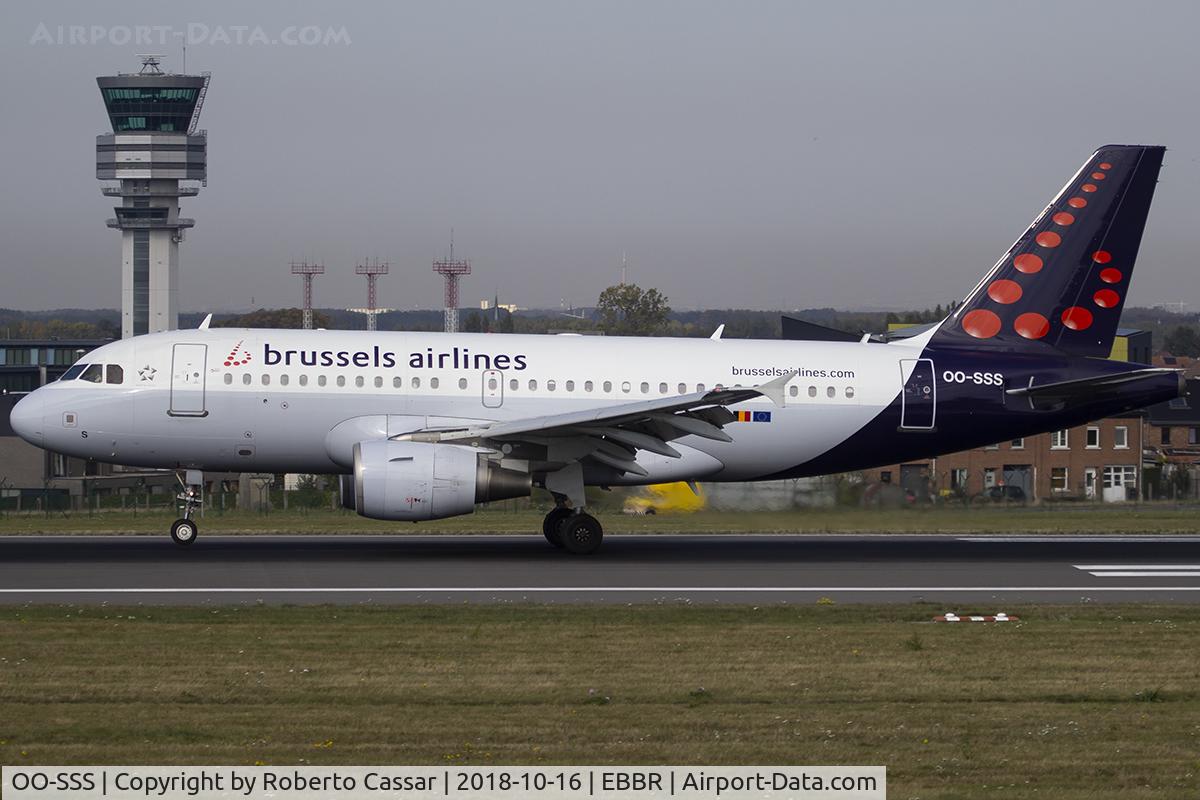 OO-SSS, 2003 Airbus A319-111 C/N 2030, Brussels