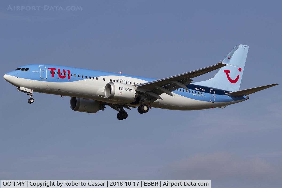 OO-TMY, 2018 Boeing 737-8 MAX C/N 44592, Brussels