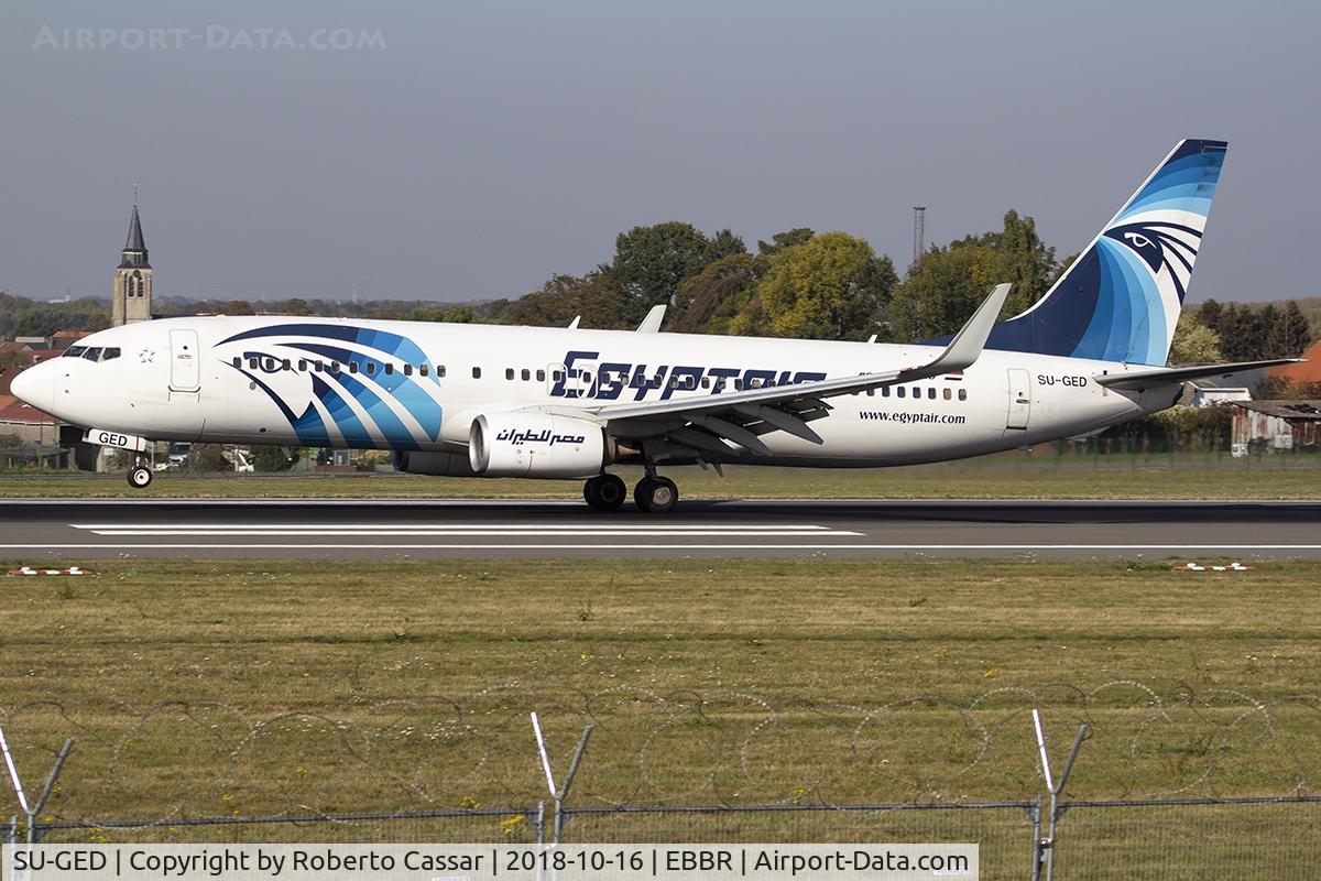 SU-GED, 2012 Boeing 737-866 C/N 40802, Brussels