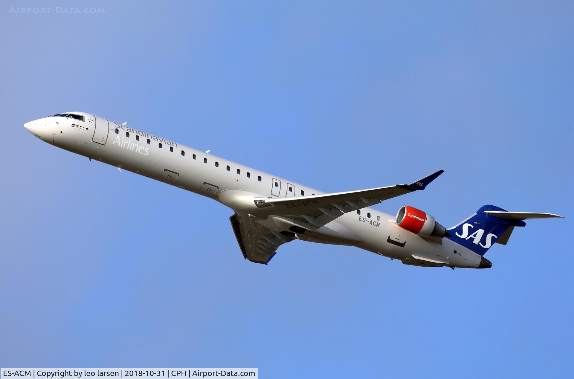 ES-ACM, 2008 Bombardier CRJ-900 (CL-600-2D24) C/N 15206, Copenhagen 31.10.2018