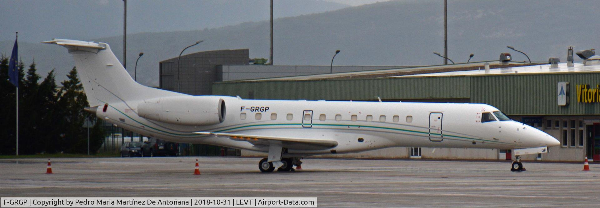 F-GRGP, 1999 Embraer ERJ-135ER (EMB-135ER) C/N 145188, Foronda - Vitoria-Gasteiz - Euskadi - España