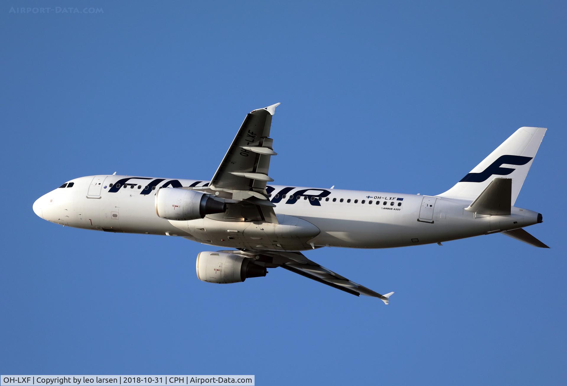 OH-LXF, 2002 Airbus A320-214 C/N 1712, Copenhagen 31.10.2018