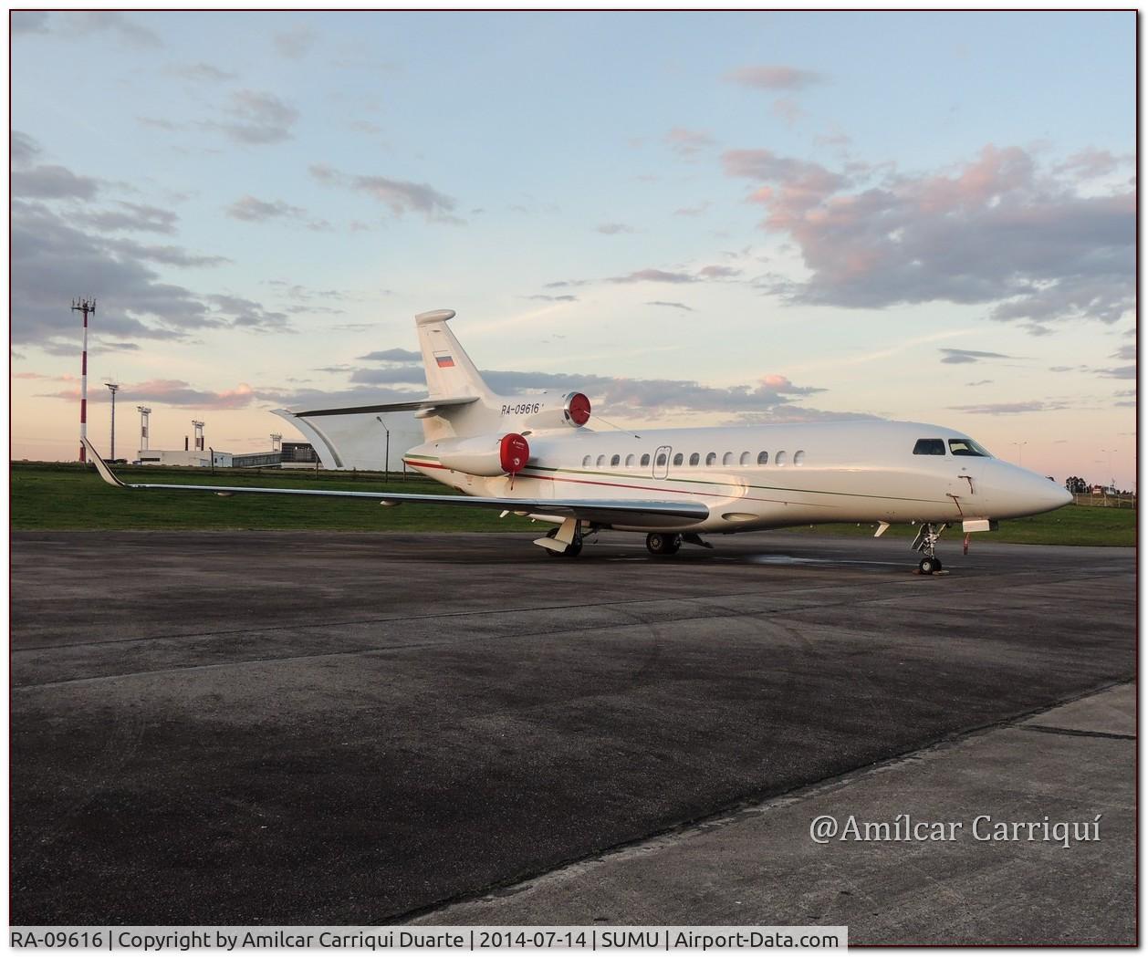 RA-09616, 2013 Dassault Falcon 7X C/N 191, Landed at SUMU
