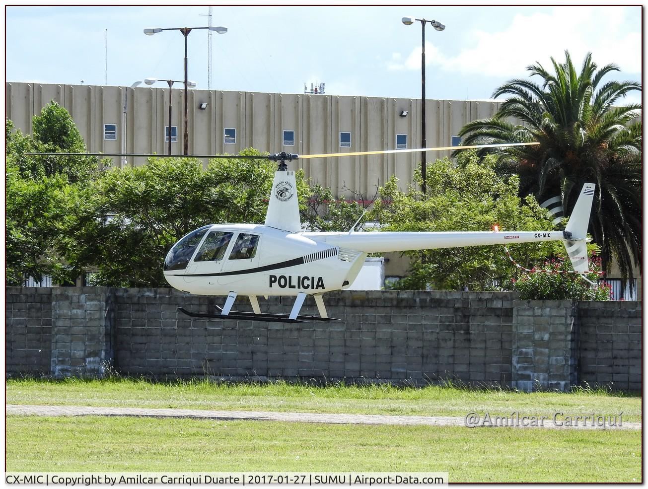 CX-MIC, 2016 Robinson R44  Raven II C/N 13946, Taxi in SUMU