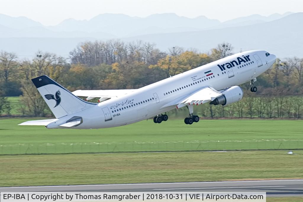 EP-IBA, 1993 Airbus A300B4-605R C/N 723, Iran Air Airbus A300-600