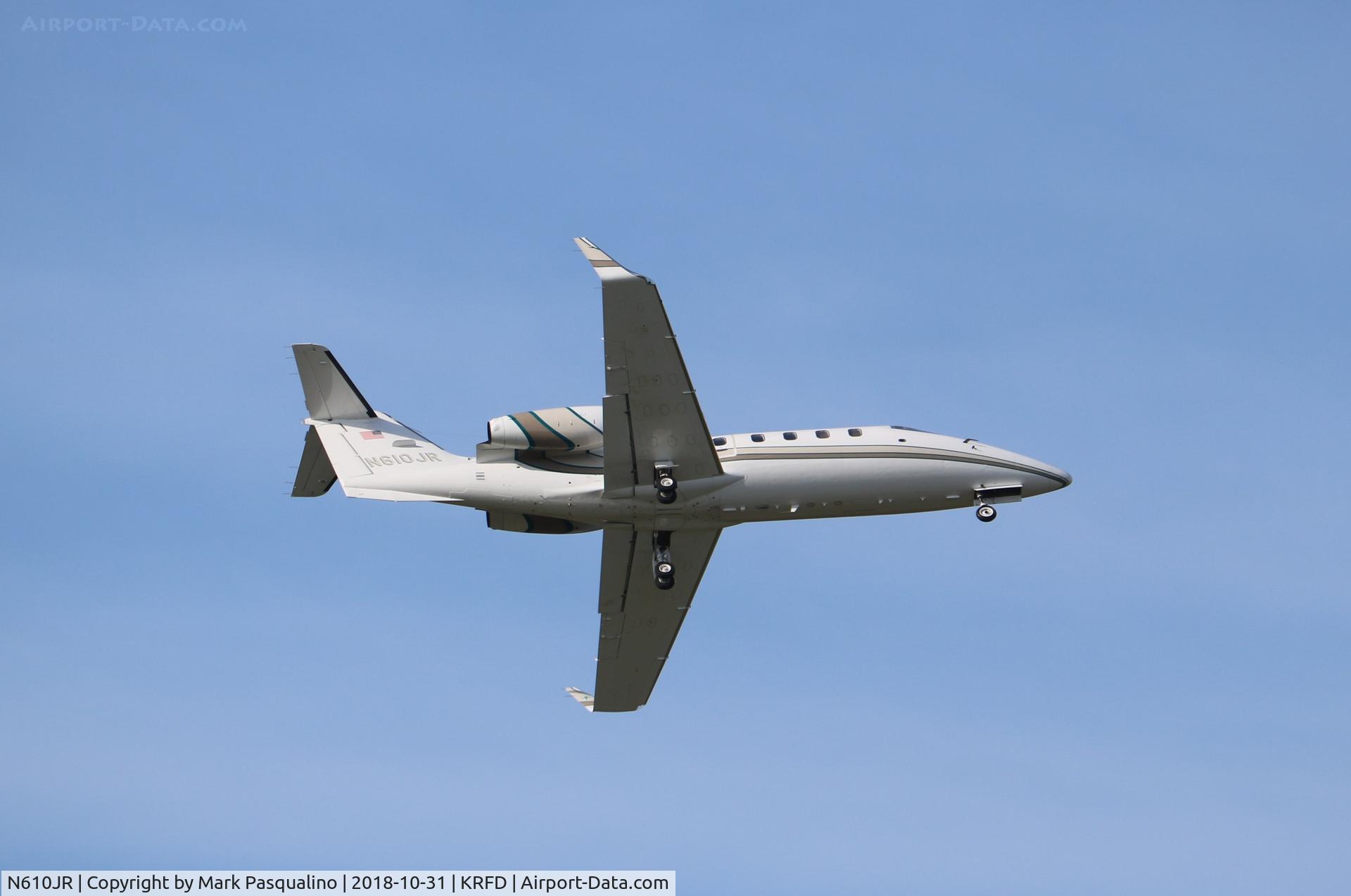 N610JR, 1986 Gates Learjet 55 C/N 125, Learjet 55