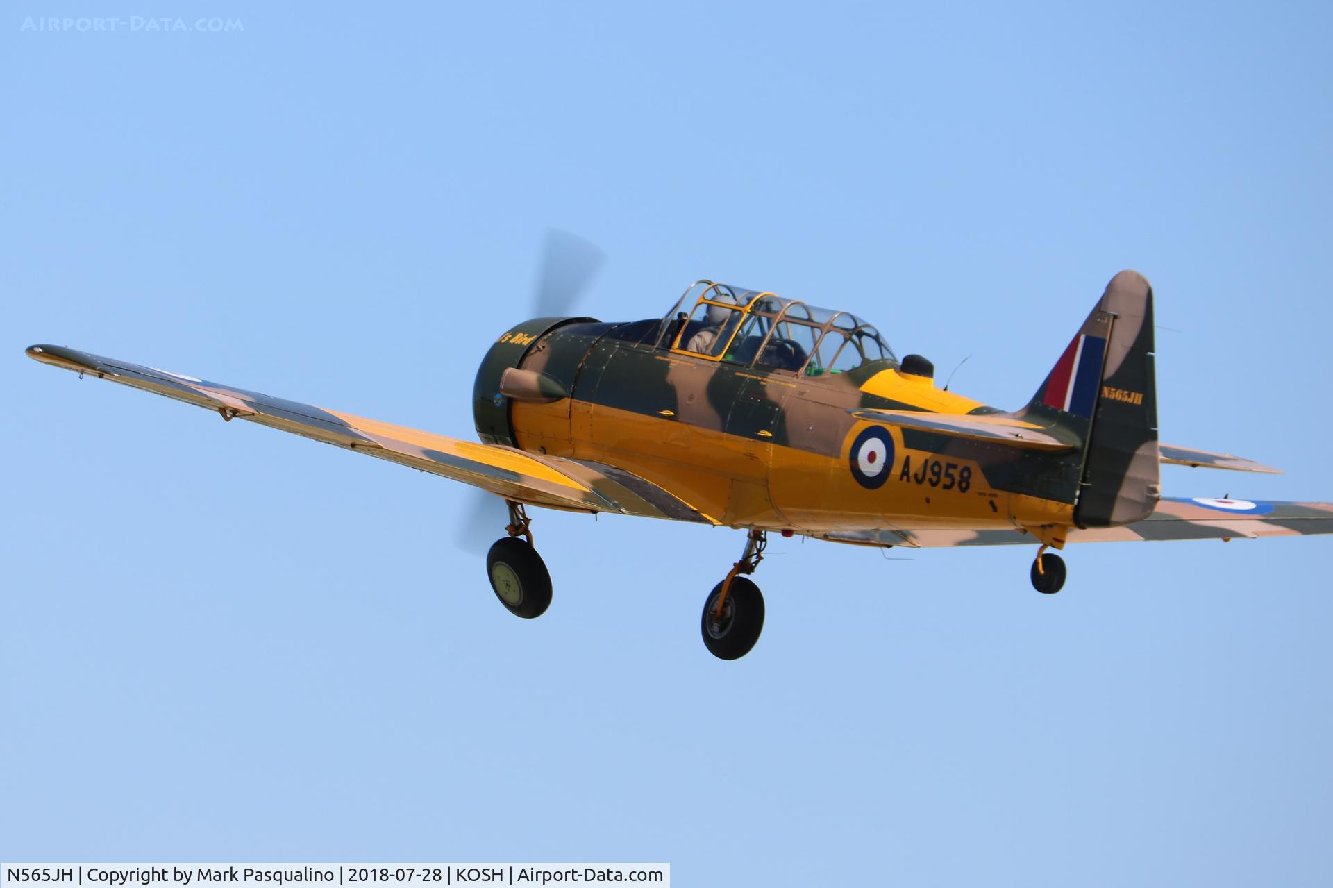 N565JH, 1954 Canadian Car & Foundry Harvard MK IV C/N CCF4-206, Harvard MK IV