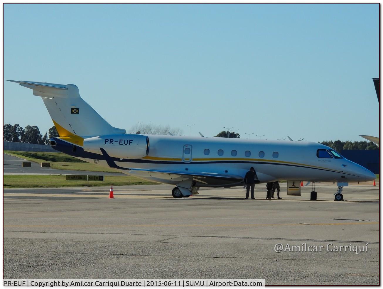 PR-EUF, Embraer E-500 C/N 55000005, Landed at SUMU