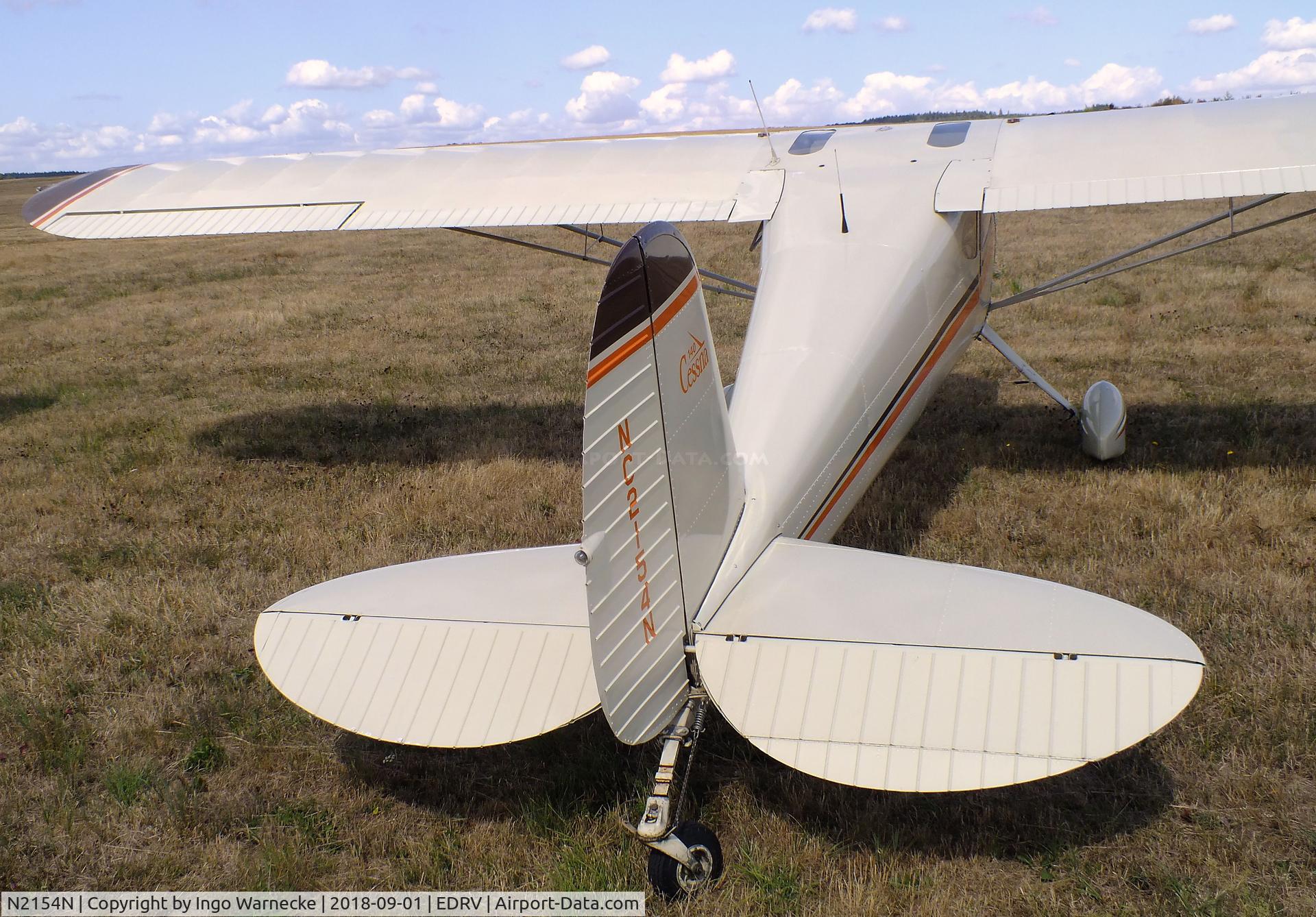 N2154N, 1947 Cessna 140 C/N 12390, Cessna 140 at the 2018 Flugplatzfest Wershofen