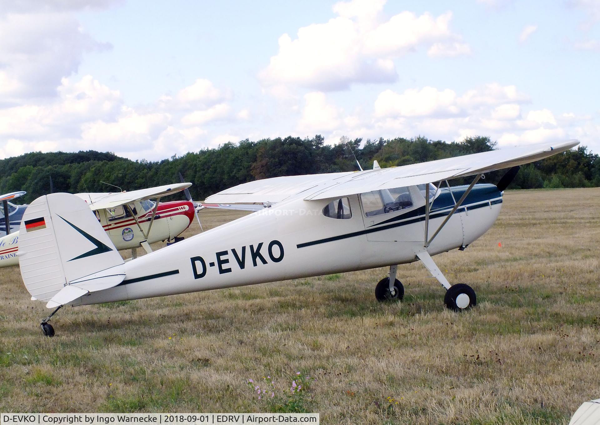 D-EVKO, 1946 Cessna 140 C/N 8936, Cessna 140 at the 2018 Flugplatzfest Wershofen