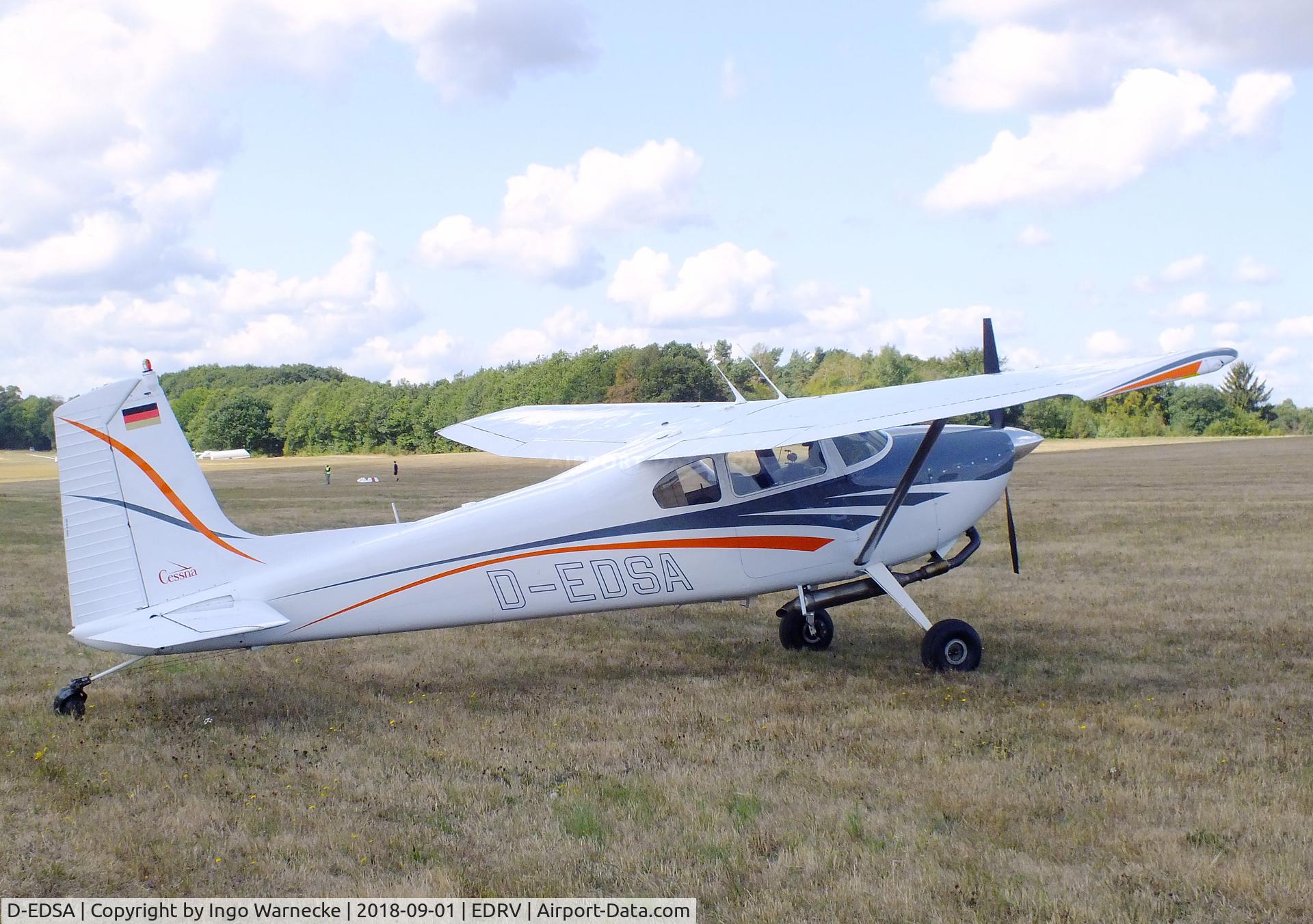 D-EDSA, 1963 Cessna 180F C/N 18051308, Cessna 180F Skywagon at the 2018 Flugplatzfest Wershofen