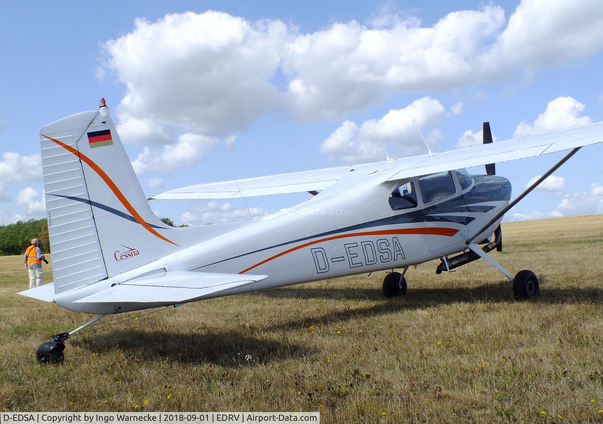 D-EDSA, 1963 Cessna 180F C/N 18051308, Cessna 180F Skywagon at the 2018 Flugplatzfest Wershofen