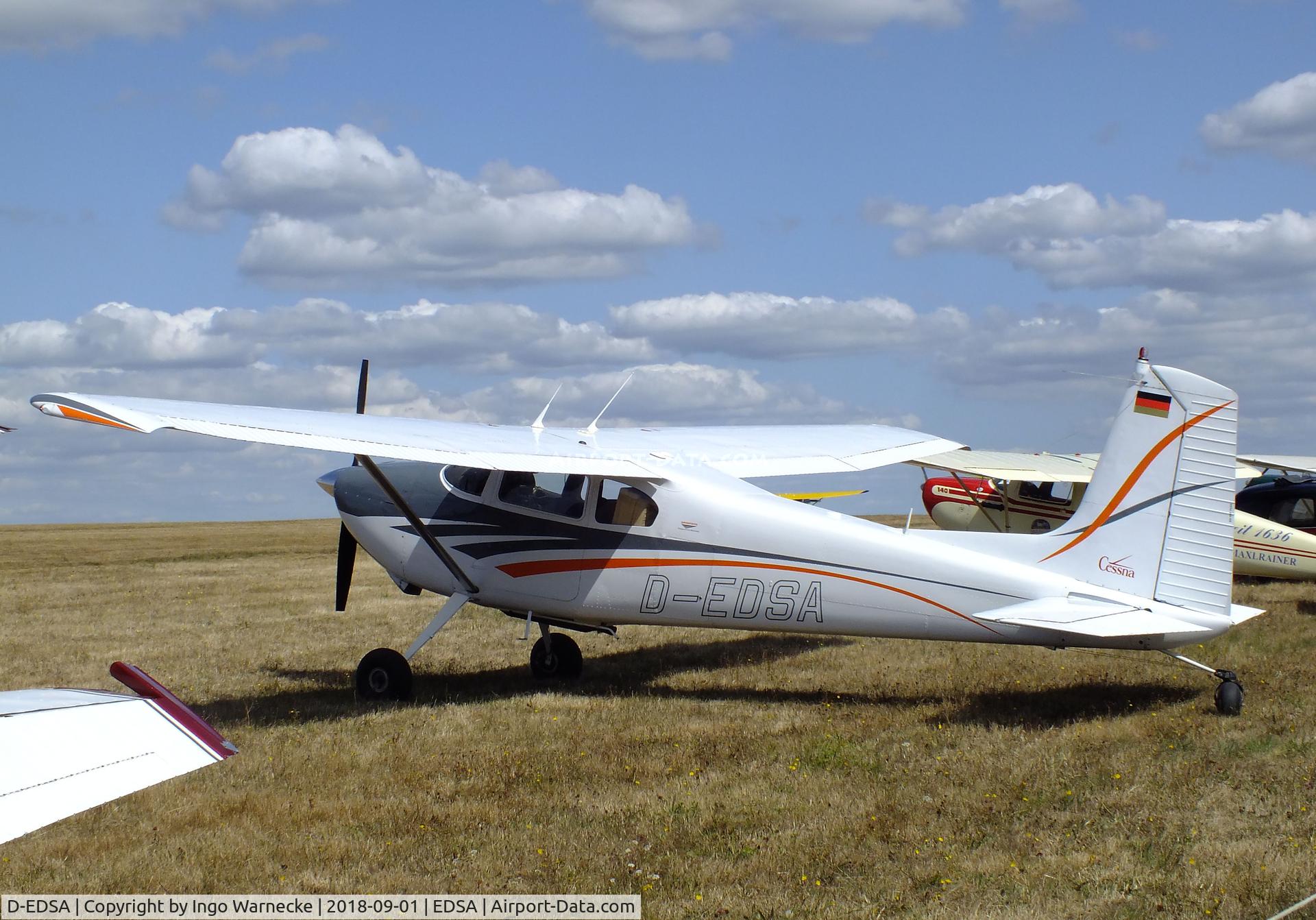 D-EDSA, 1963 Cessna 180F C/N 18051308, Cessna 180F Skywagon at the 2018 Flugplatzfest Wershofen