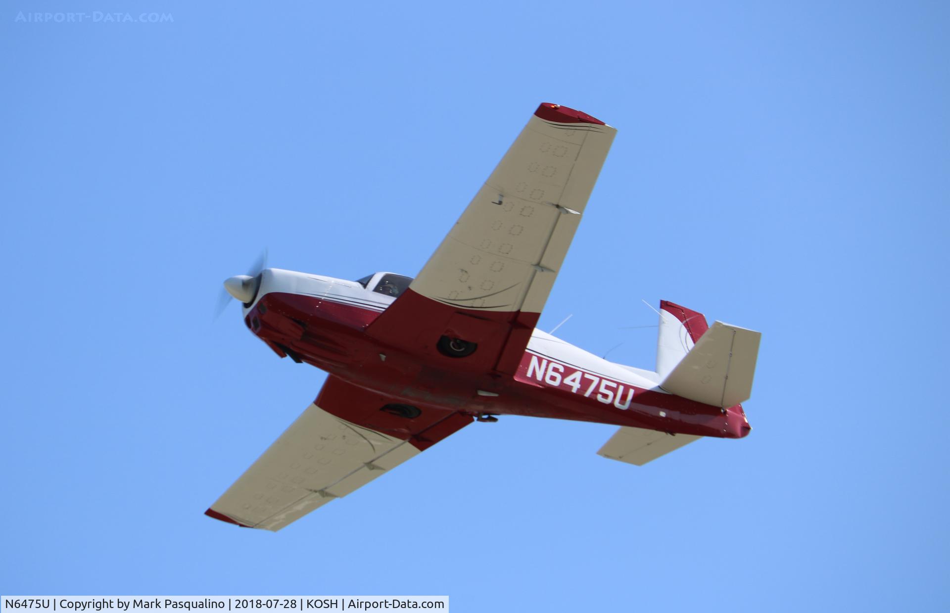 N6475U, 1962 Mooney M20C Ranger C/N 2222, Mooney M20C