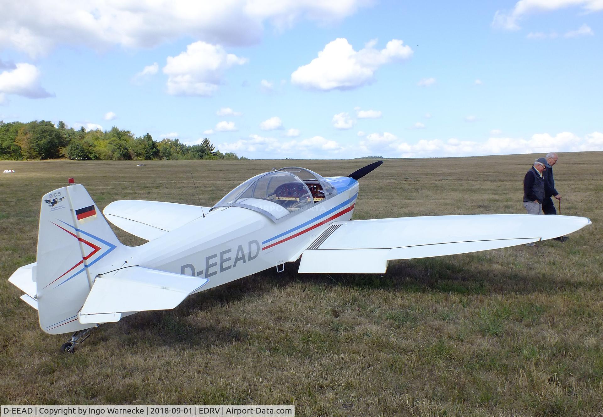 D-EEAD, Piel CP-301A Emeraude C/N 101-052, Piel CP.301A Emeraude at the 2018 Flugplatzfest Wershofen