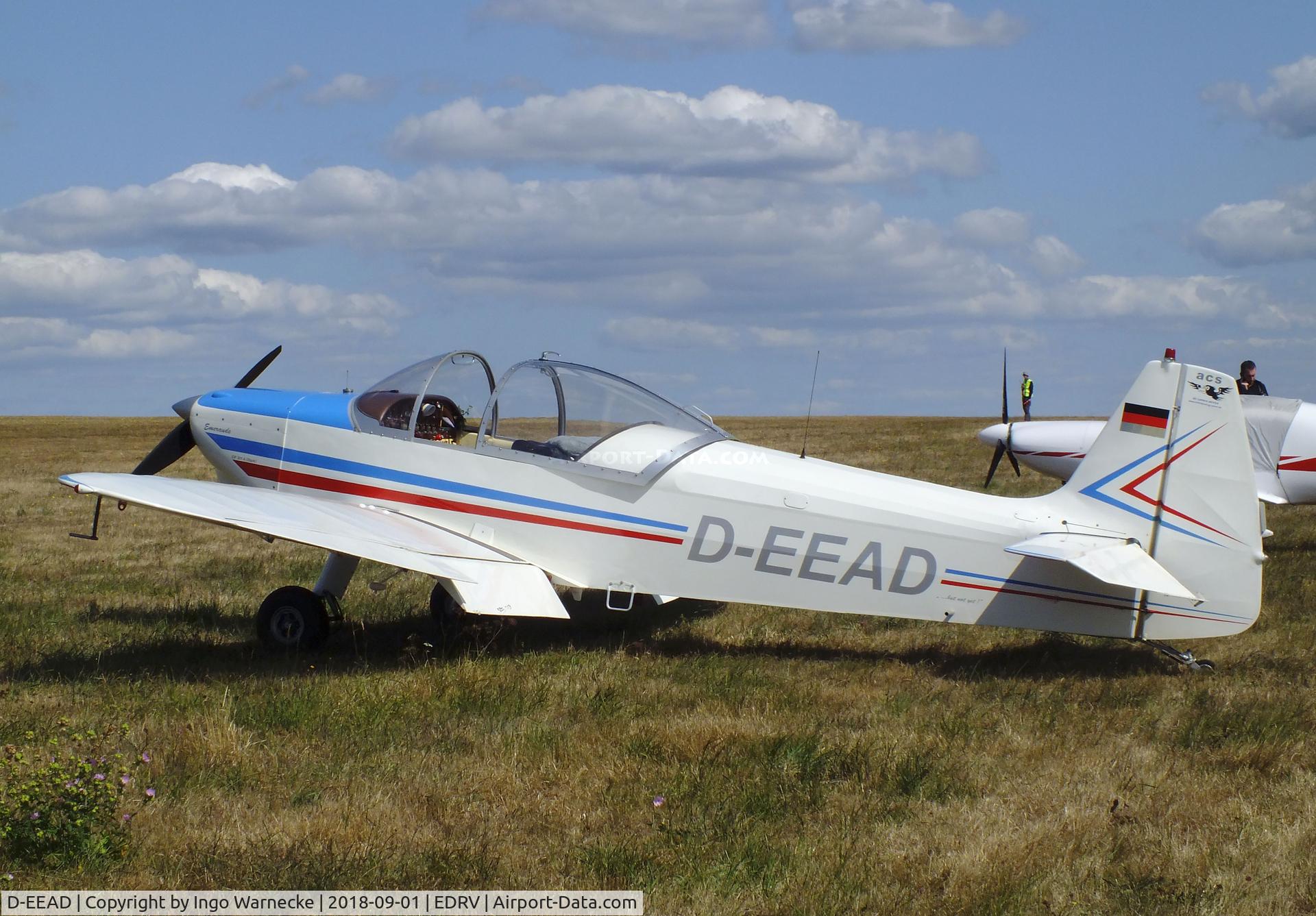 D-EEAD, Piel CP-301A Emeraude C/N 101-052, Piel CP.301A Emeraude at the 2018 Flugplatzfest Wershofen