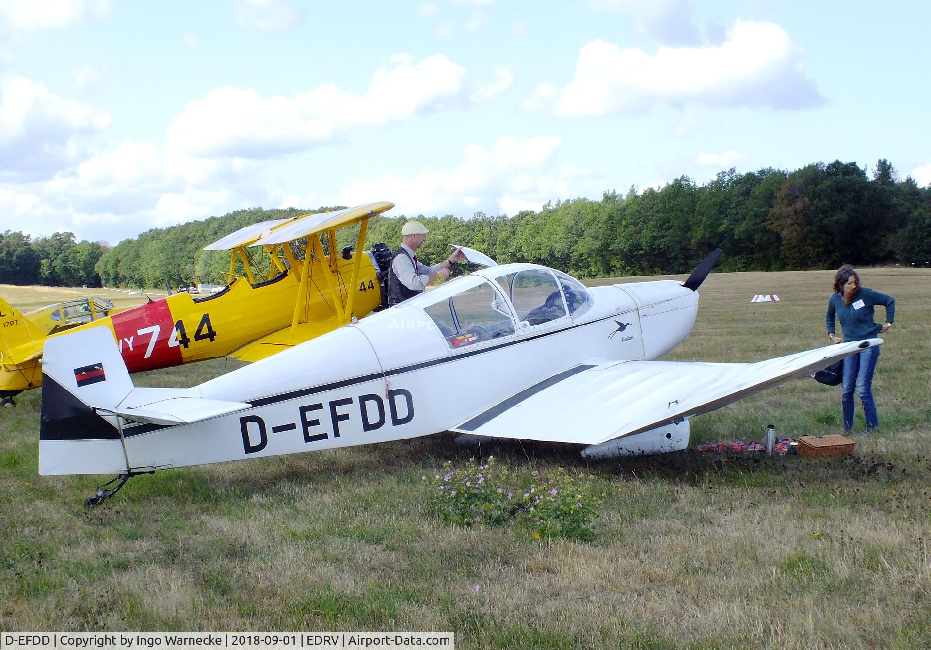 D-EFDD, 1964 San Jodel Dr.1050 Ambassadeur C/N 486, Jodel DR.1050 Ambassadeur at the 2018 Flugplatzfest Wershofen