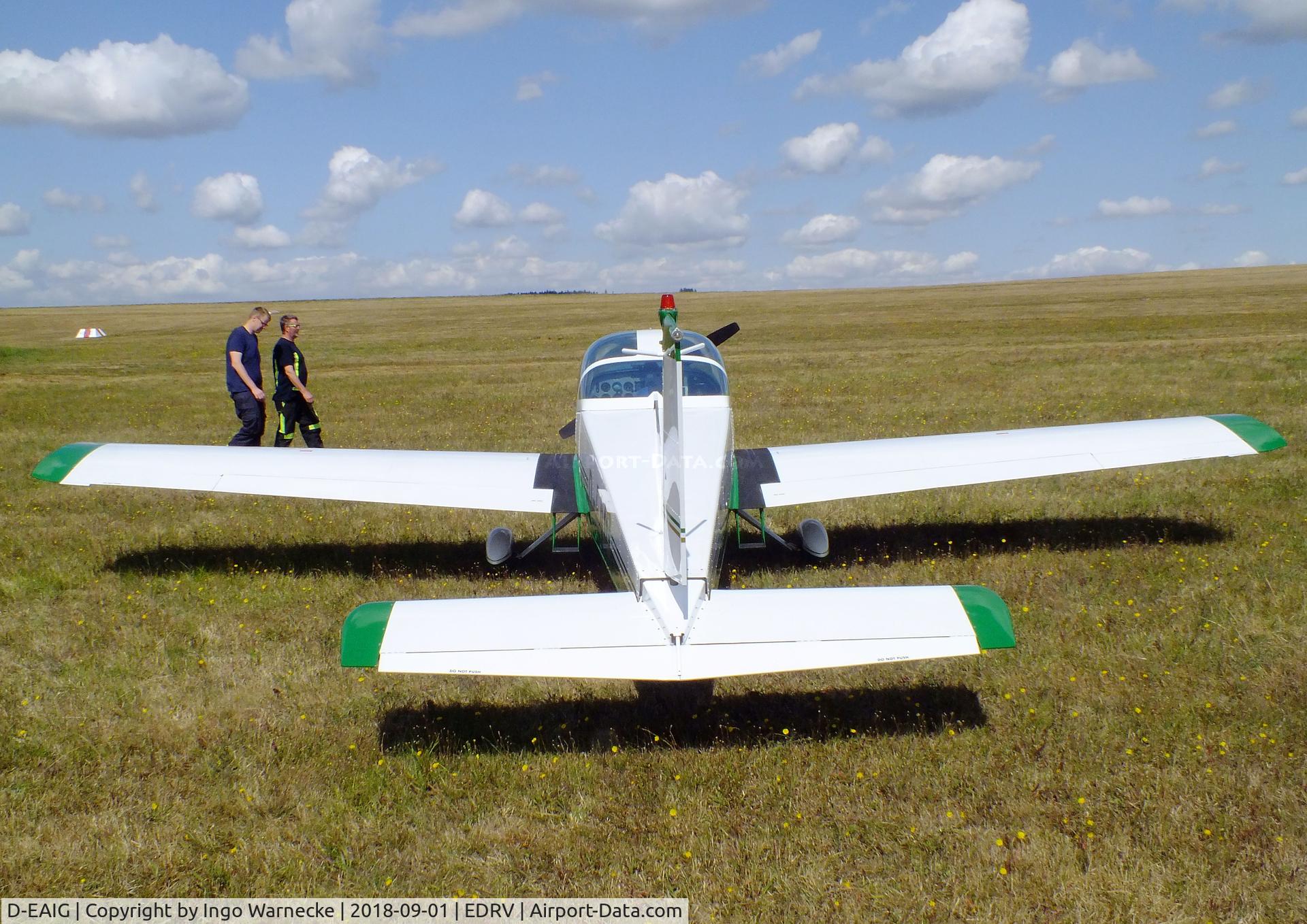 D-EAIG, 1972 Bolkow Bo-209 Monsun C/N 191, Bölkow Bo 209 Monsun at the 2018 Flugplatzfest Wershofen