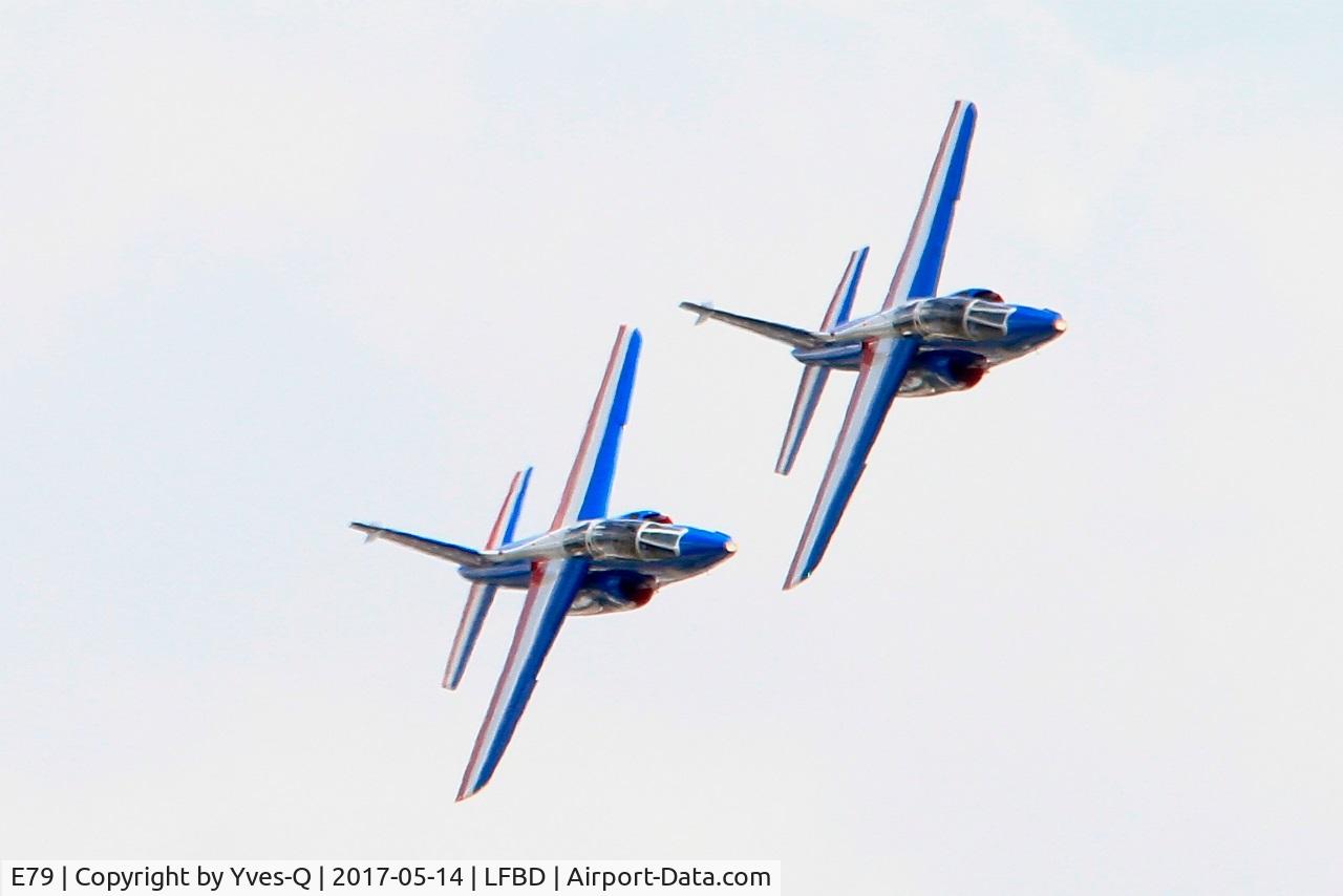 E79, Dassault-Dornier Alpha Jet E C/N E79, Dassault-Dornier Alpha Jet E (F-TENA), Athos 5 of Patrouille de France 2017, On display, Bordeaux-Mérignac Air Base 106 (LFBD-BOD) open day 2017