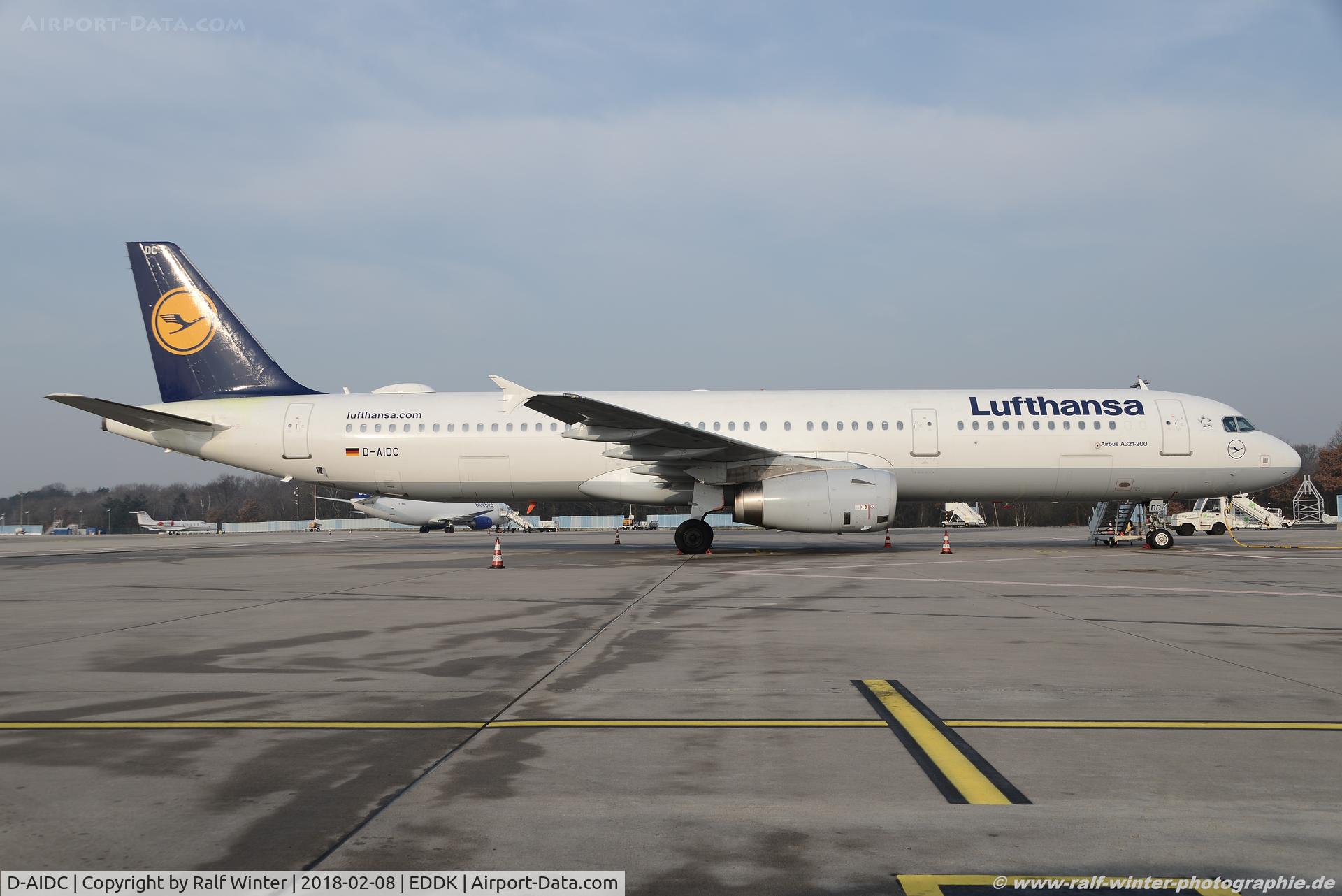 D-AIDC, 2010 Airbus A321-231 C/N 4560, Airbus A321-231 - LH DLH Lufthansa - 4560 - D-AIDC - 08.02.2018 - CGN