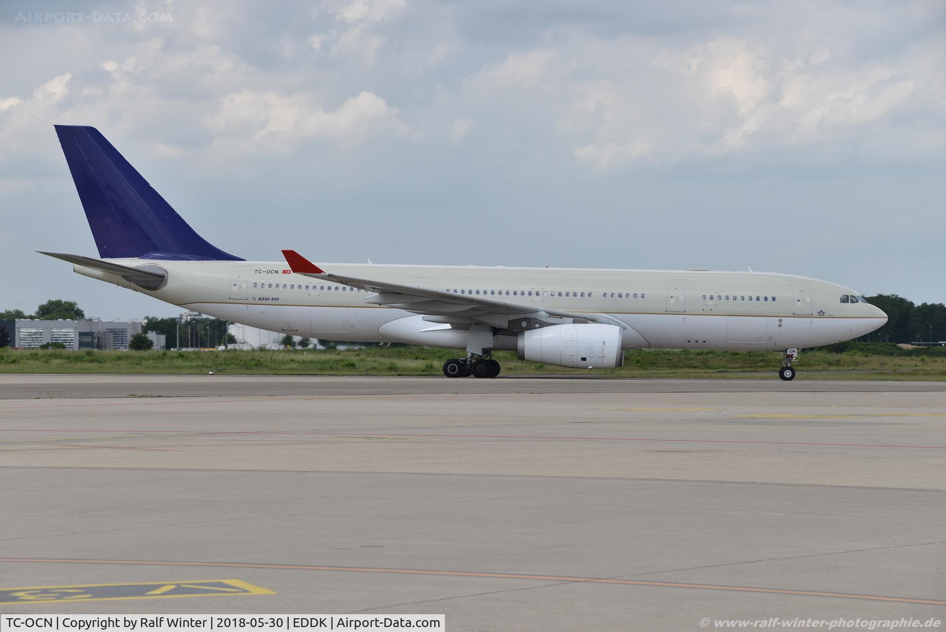 TC-OCN, 2003 Airbus A330-243 C/N 509, Airbus A330-243 - 8Q OHY Onur Air ex Saudi Arabian Airlines - 509 - TC-OCN - 30.05.2018 - CGN