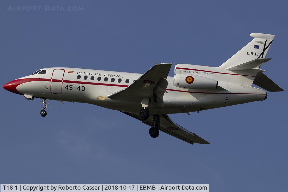 T18-1, 1987 Dassault Falcon 900 C/N 38, ASEM SUMMIT