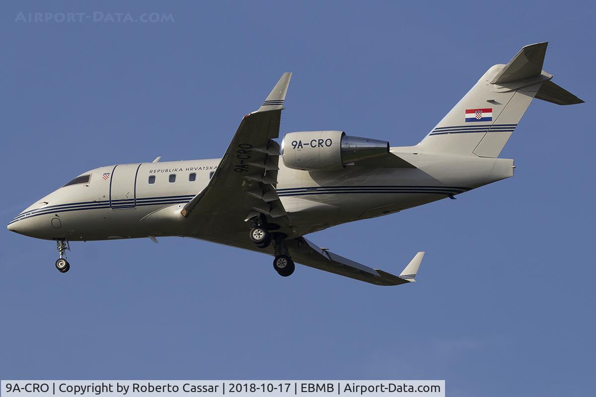 9A-CRO, 1996 Canadair Challenger 604 (CL-600-2B16) C/N 5322, ASEM SUMMIT