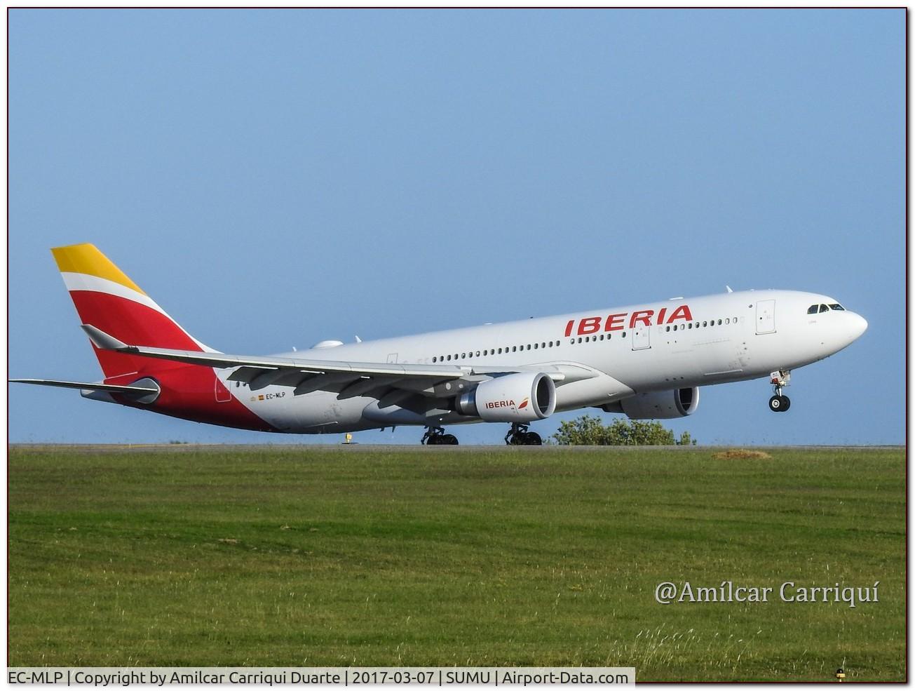 EC-MLP, 2016 Airbus A330-202 C/N 1740, Landing in SUMU