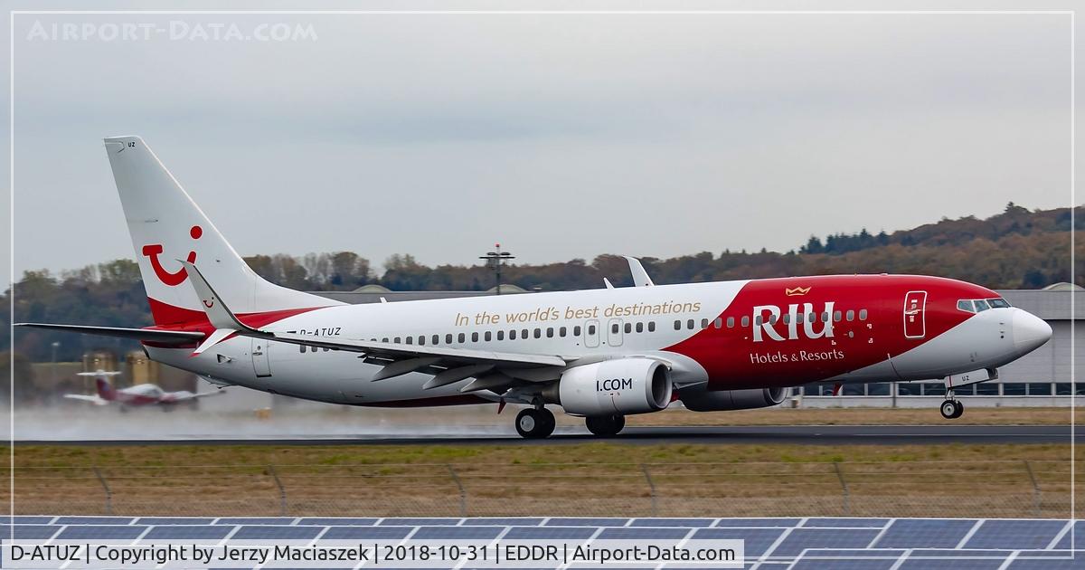 D-ATUZ, 2007 Boeing 737-8K5 C/N 34691, Boeing 737-8K5
