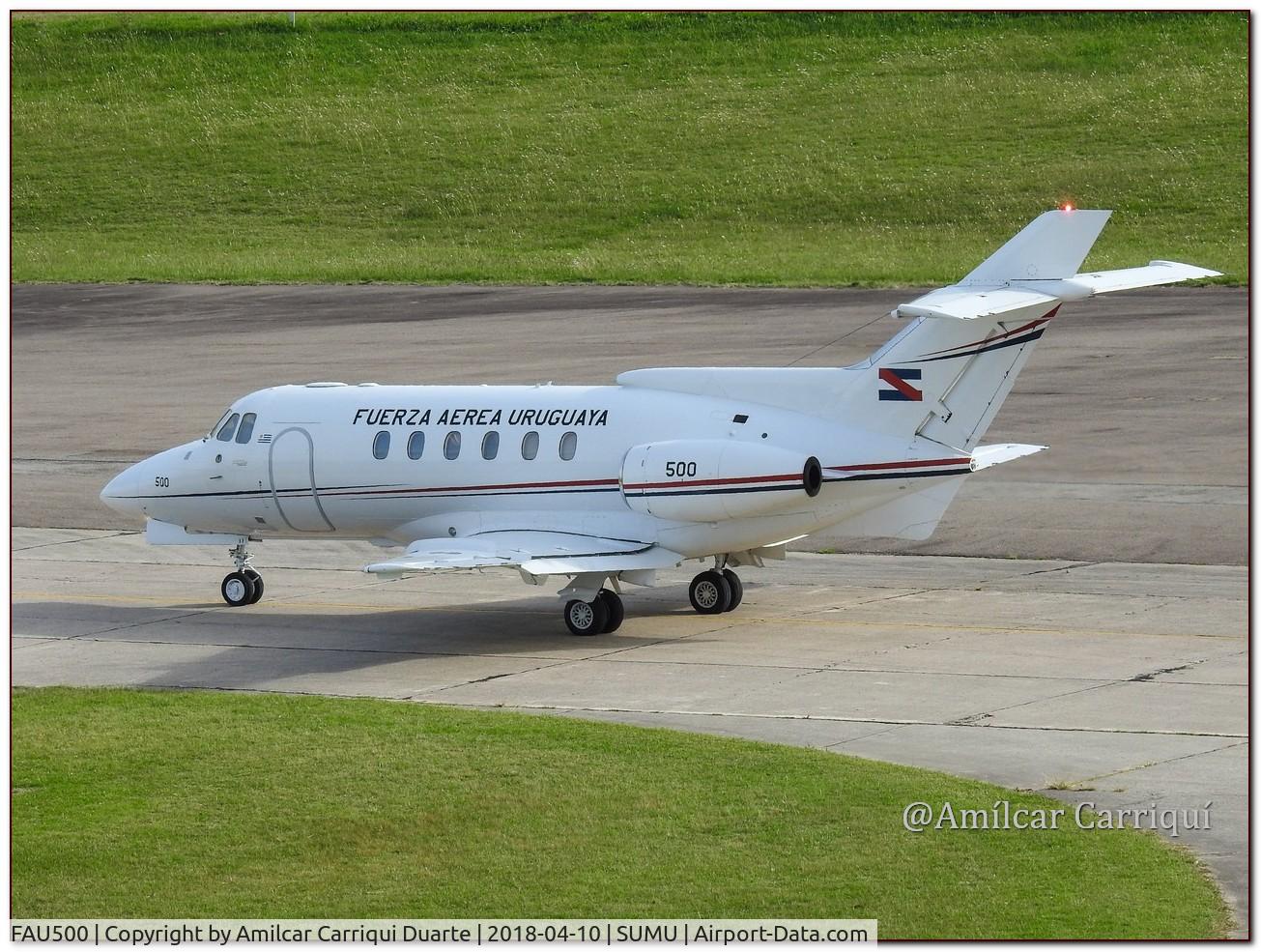 FAU500, British Aerospace H25B C/N 257071, Taxi in SUMU