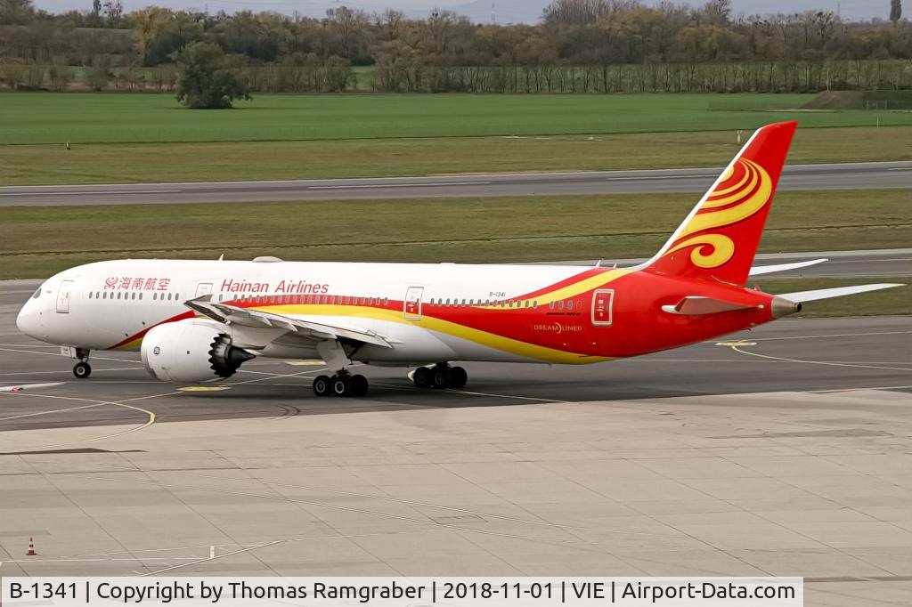B-1341, 2017 Boeing 787-9 Dreamliner C/N 62722, Hainan Airlines Boeing 787-9