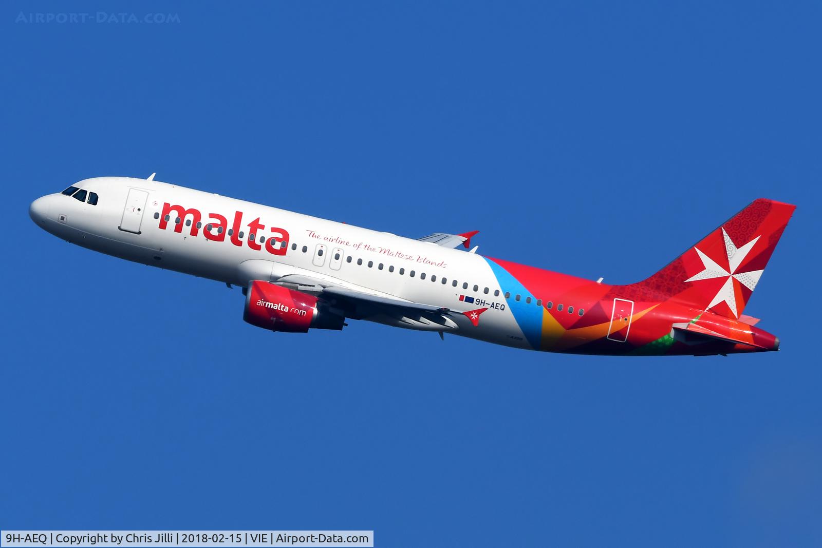 9H-AEQ, 2007 Airbus A320-214 C/N 3068, Air Malta