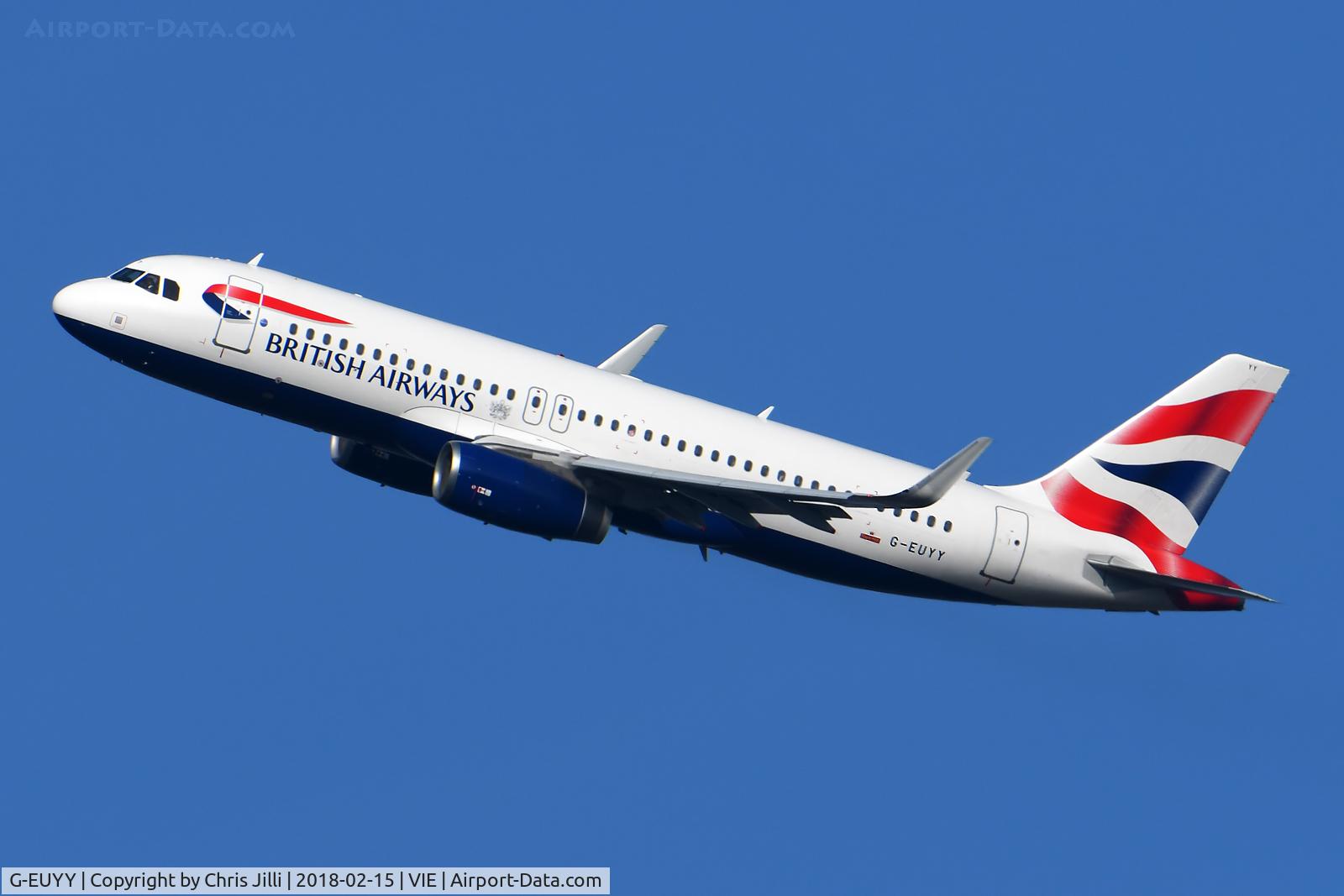 G-EUYY, 2014 Airbus A320-232 C/N 6290, British Airways