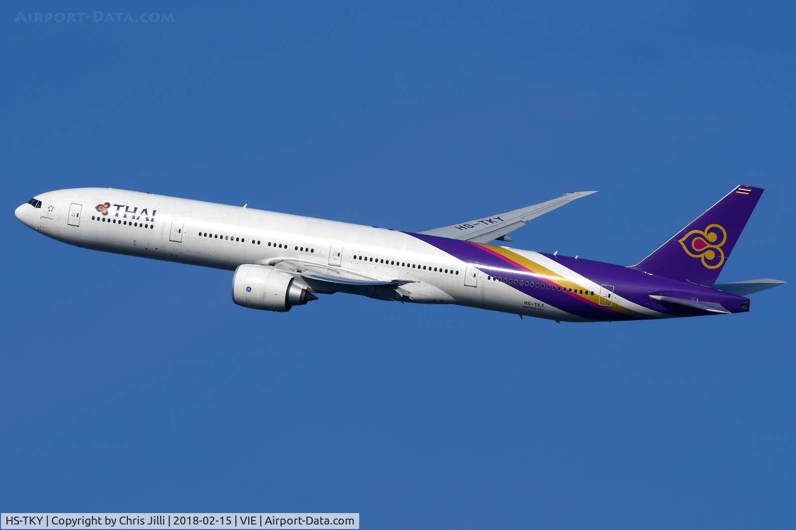 HS-TKY, 2015 Boeing 777-3D7/ER C/N 42114, Thai Airways