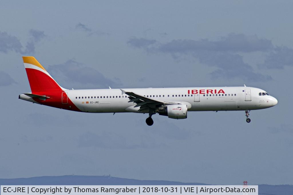 EC-JRE, 2006 Airbus A321-211 C/N 2756, Iberia Airbus A321