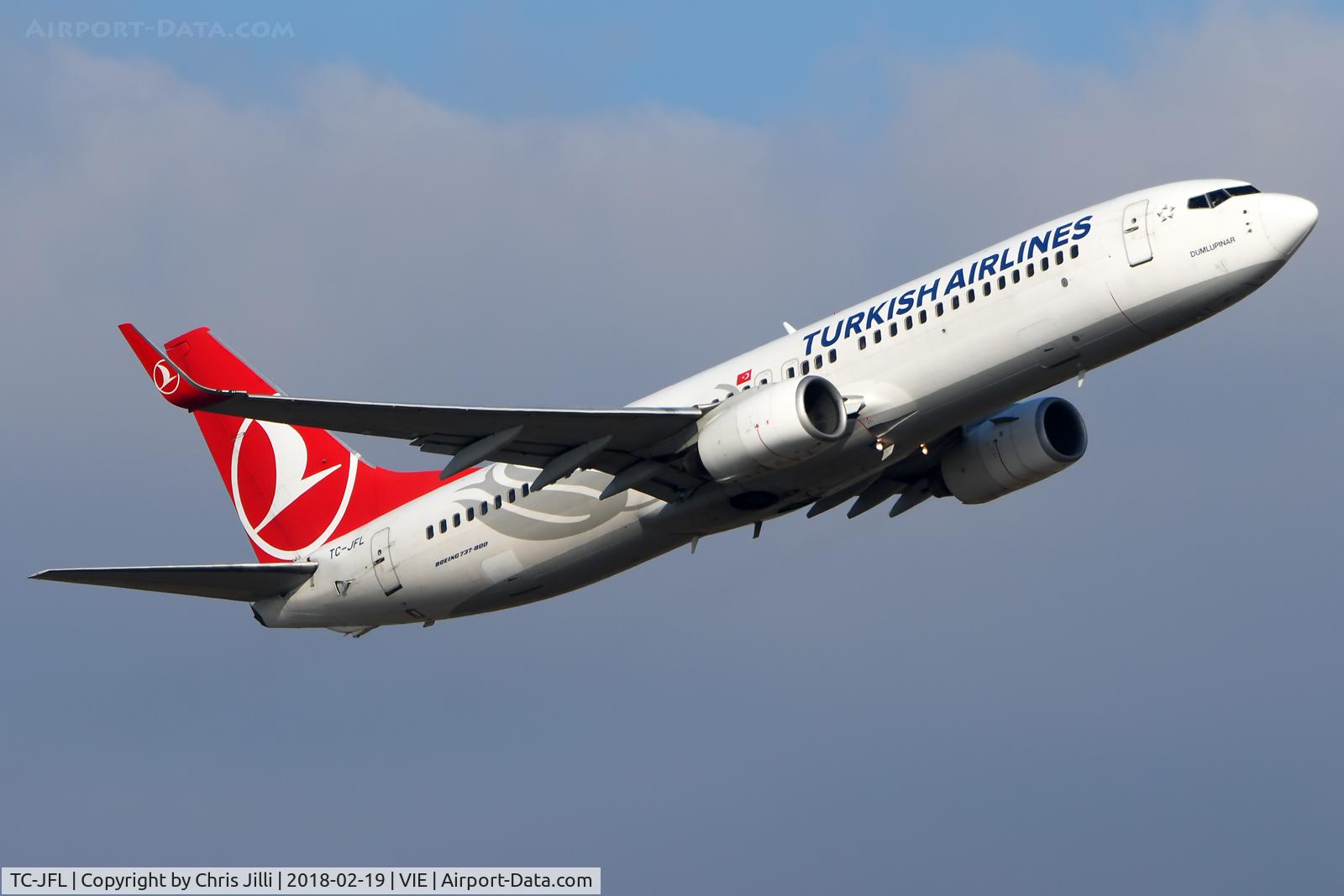TC-JFL, 1999 Boeing 737-8F2 C/N 29774/269, Turkish Airlines