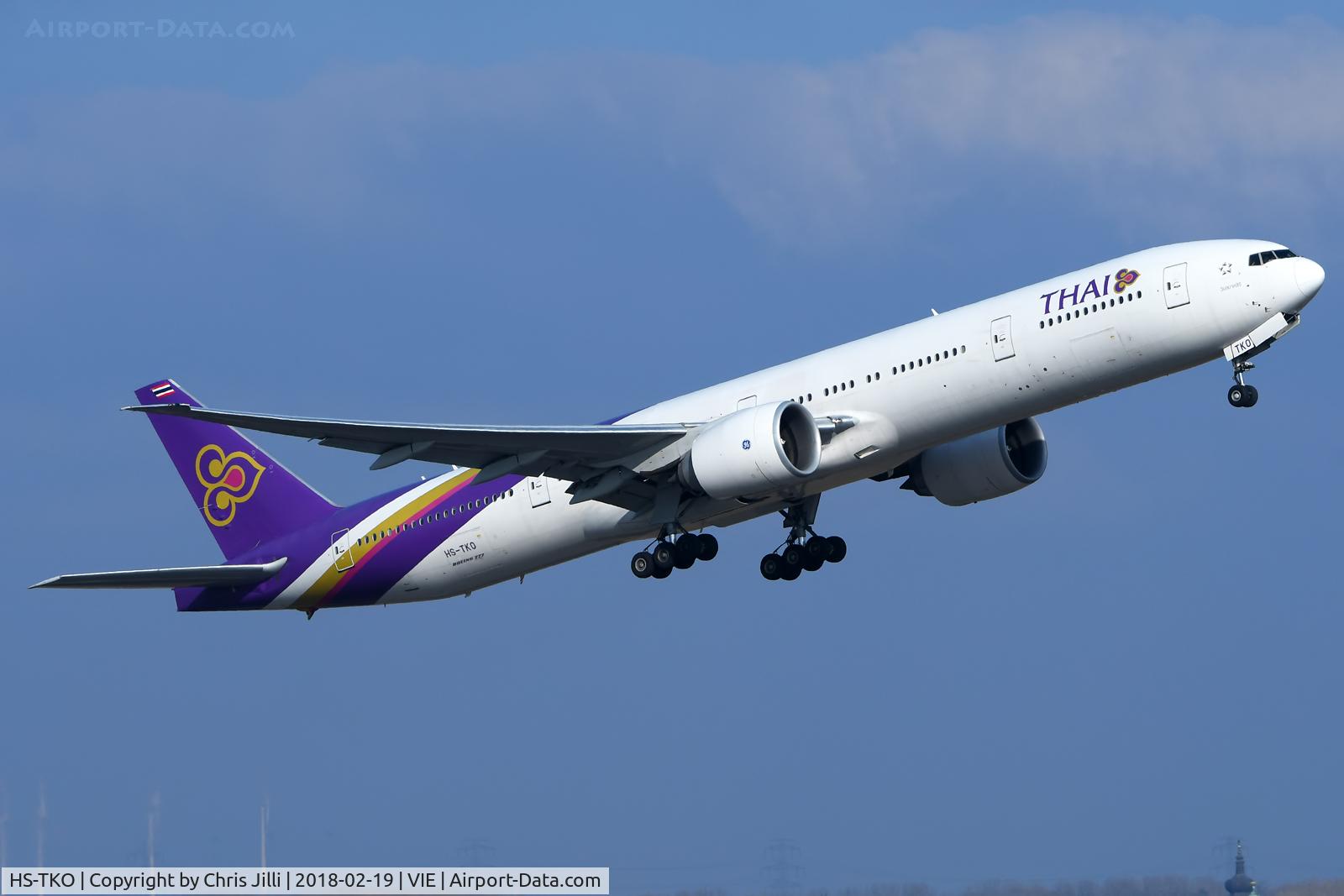 HS-TKO, 2013 Boeing 777-3AL/ER C/N 41524, Thai Airways