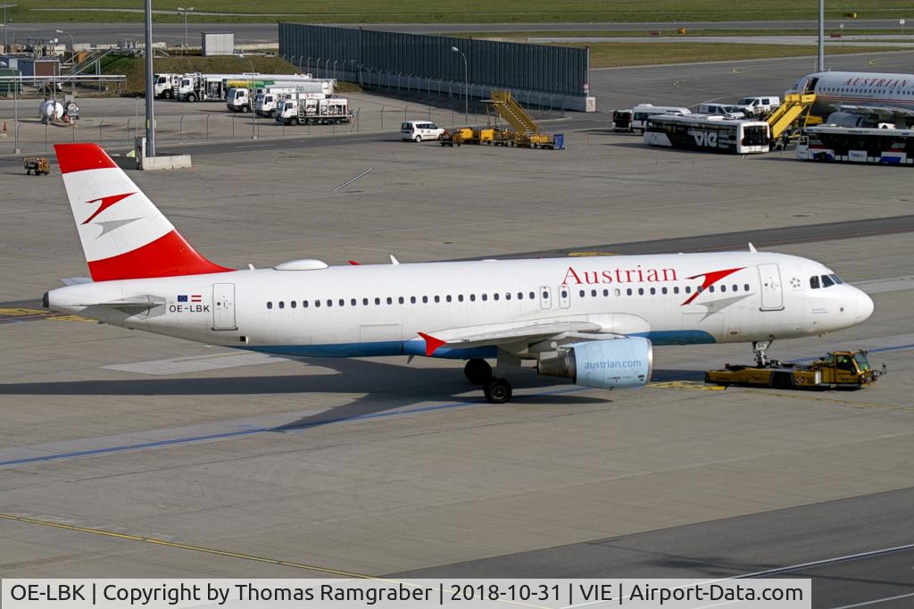 OE-LBK, 2003 Airbus A320-214 C/N 1931, Austrian Airlines Airbus A320