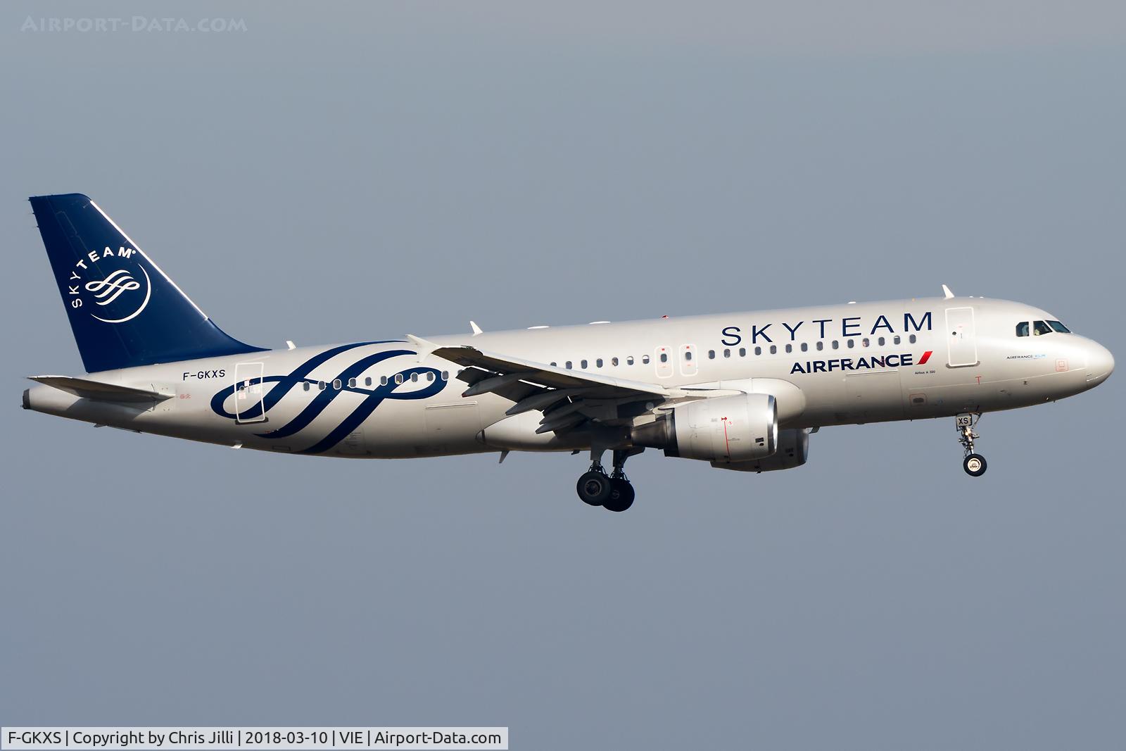 F-GKXS, 2009 Airbus A320-214 C/N 3825, Air France