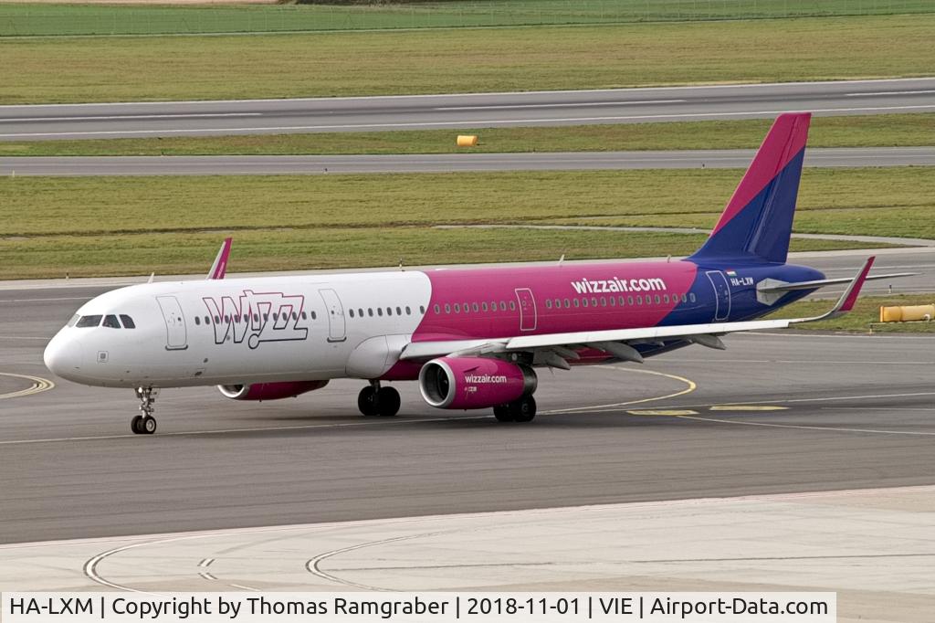 HA-LXM, 2017 Airbus A321-231 C/N 7528, Wizzair Airbus A321