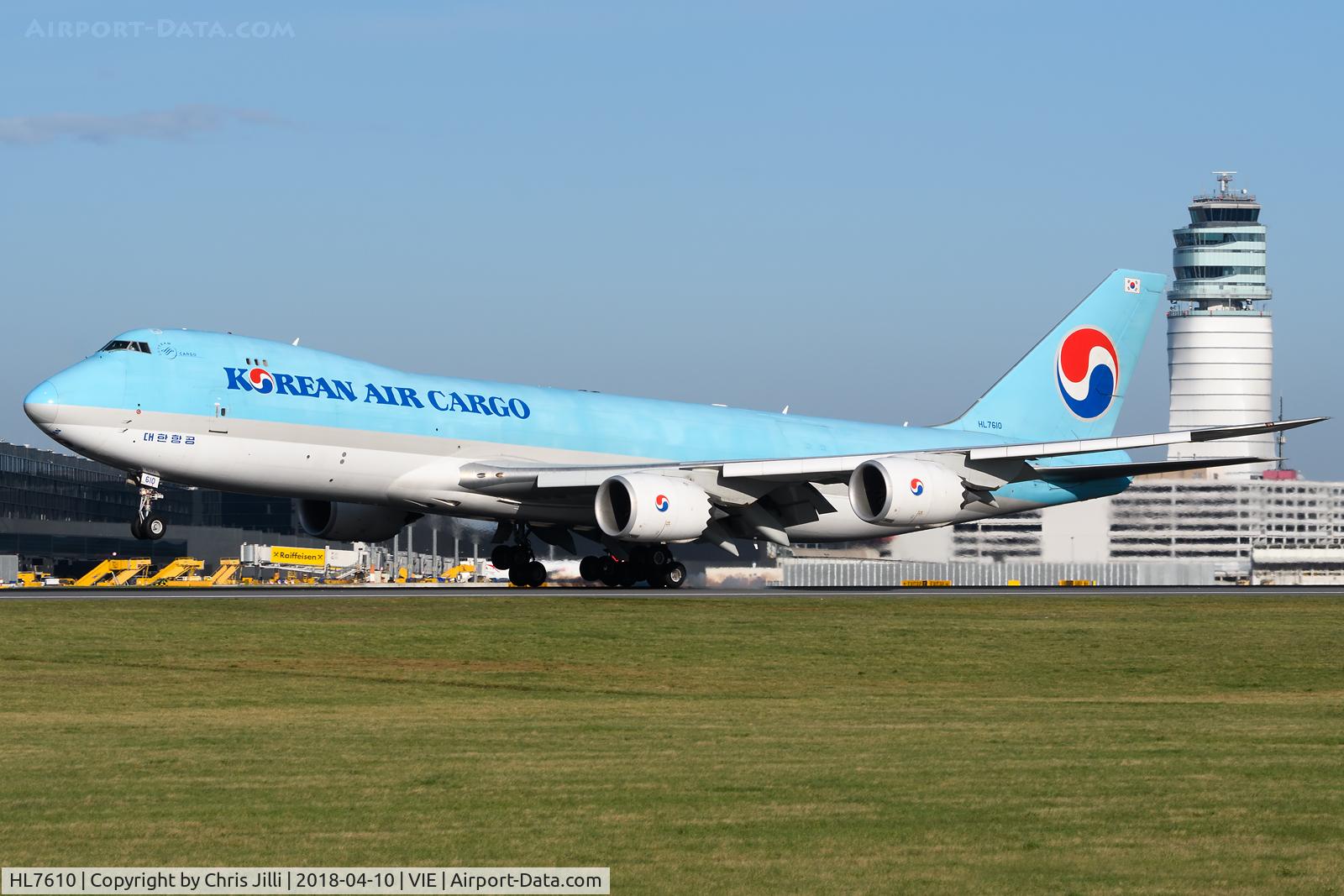 HL7610, 2012 Boeing 747-8HT/F C/N 37133, Korean Air Cargo